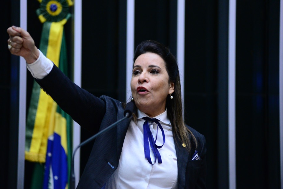 Raquel Muniz (PSB-MG): marido foi preso um dia depois de ser elogiado em sessão da Câmara | Nilson Bastian/Câmara dos Deputados