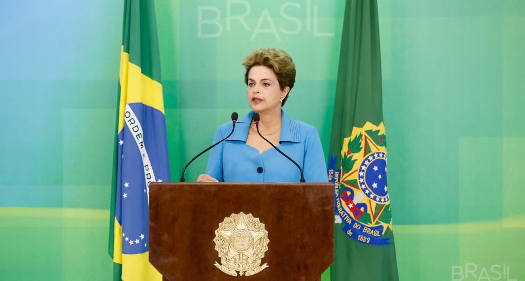 Presidente Dilma Rousseff falou em golpe e injustiça. | Roberto Stuckert Filho/PR