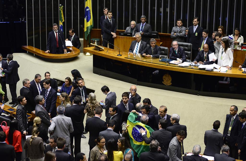 Plenário da Câmara dos Deputados, em Brasília. | Gustavo Mendes/Câmara