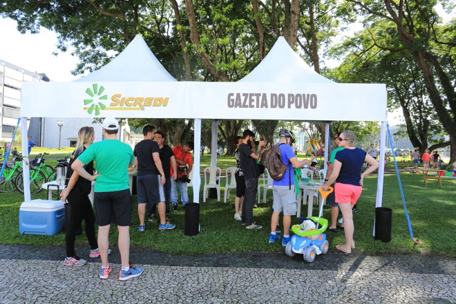 Passeio ciclístico foi um sucesso. | Ivonaldo Alexandre/Gazeta do Povo