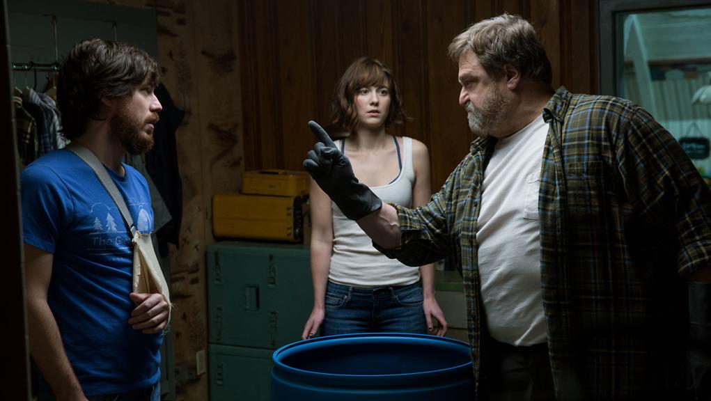 Quase toda a ação de “Rua Cloverfield” se passa em um abrigo | Divulgação/