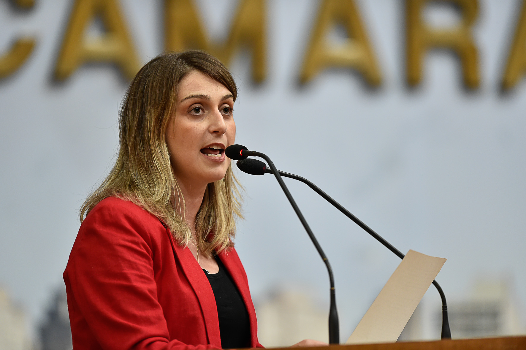 Ariane Leitão: “Nada pode ser pior do que isso”. | Elson Sempé Pedroso/Câmara de Porto Alegre