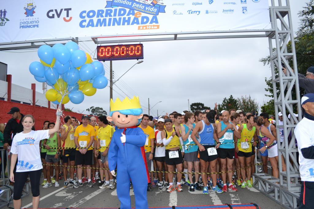 A corrida Unidos pela Vida ocorre a partir das 7 horas | Divulgação/