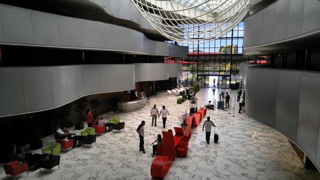 No balcão, o preço da diária para o quarto mais simples é R$ 1.610. Para a suíte presidencial, R$ 38.870 | André Gonçalves/Gazeta do Povo