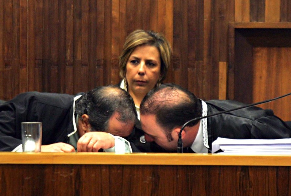 Beatriz Cordeiro Abagge no dia de seu julgamento, em 2011 | Ivonaldo Alexandre /Gazeta do Povo
