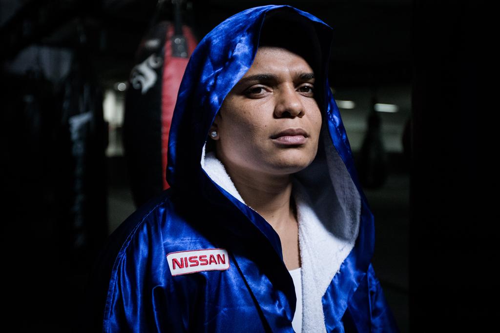 Adriana Araújo, 34 anos, faz da olimpíada o último round antes de se aventurar no MMA. | Alexandre Schneider/Divulgação/Nissan