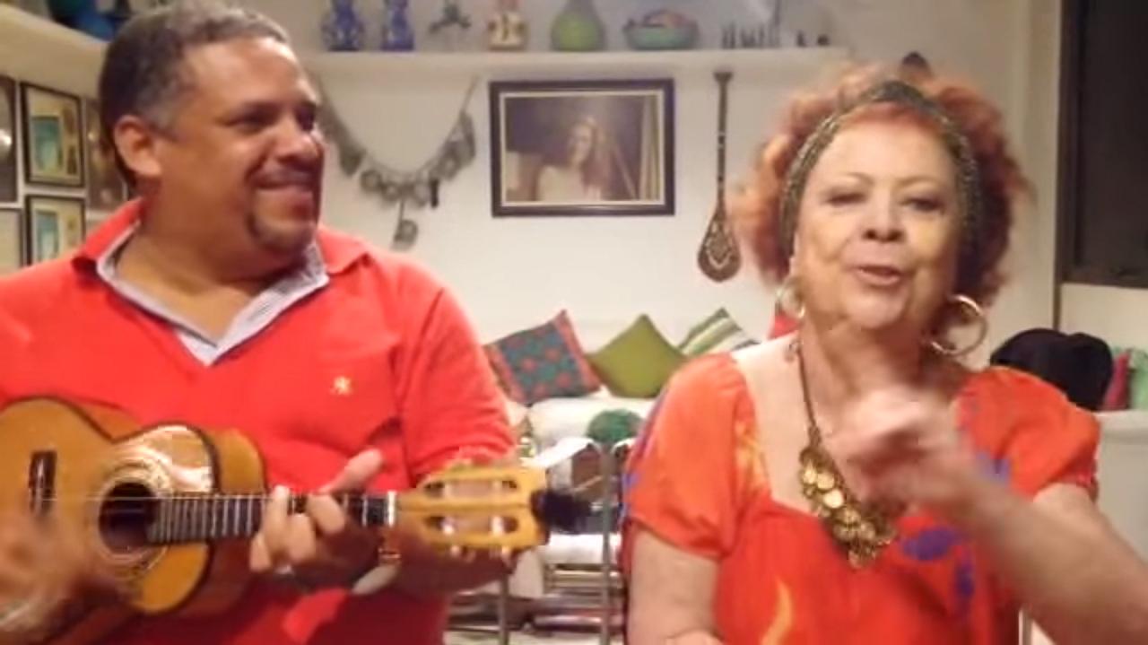 Cena do novo videoclipe de Beth Carvalho | Reprodução