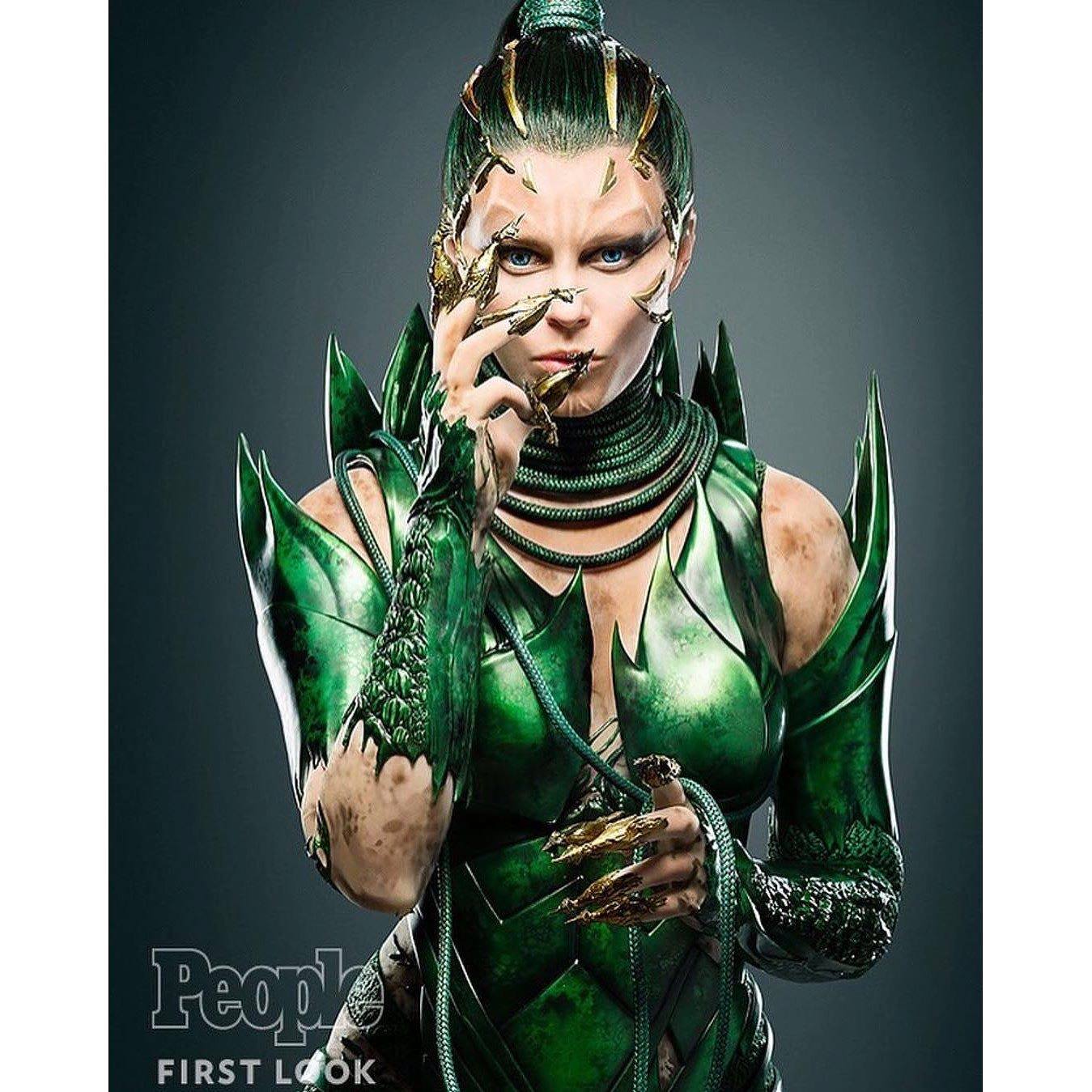 Caracterização de Elizabeth Banks como Rita Repulsa | Reprodução Instagram
