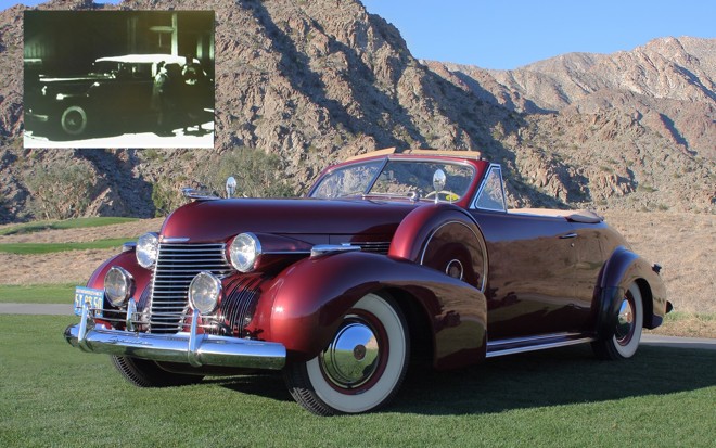 Um Cadillac Series 75, de 1939, foi utilizado no primeiro seriado do Batman. |