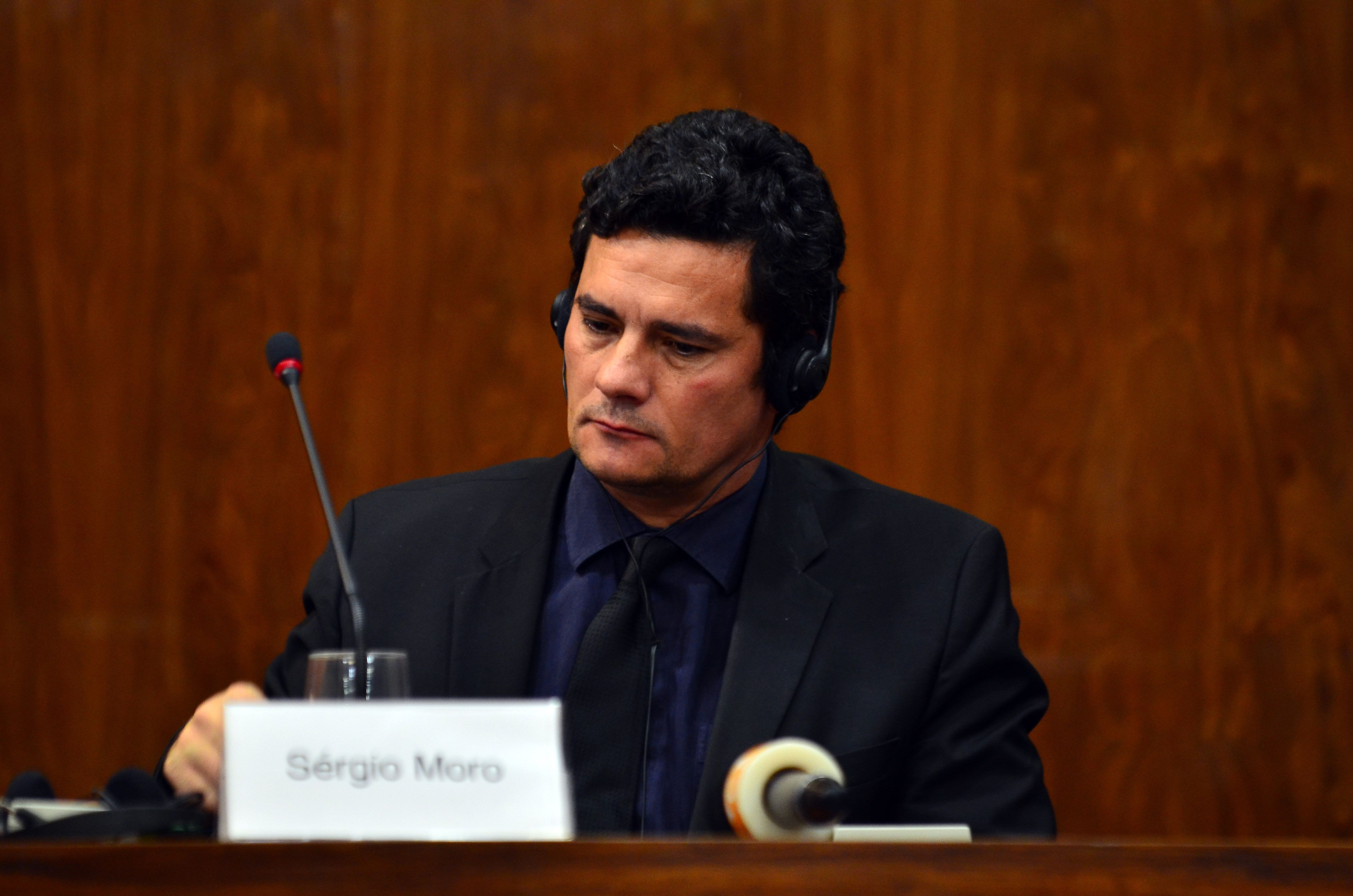 Juiz Federal Sergio Moro: grampo de advogado de Lula ainda está rendendo. | Rovena Rosa/Agência Brasil
