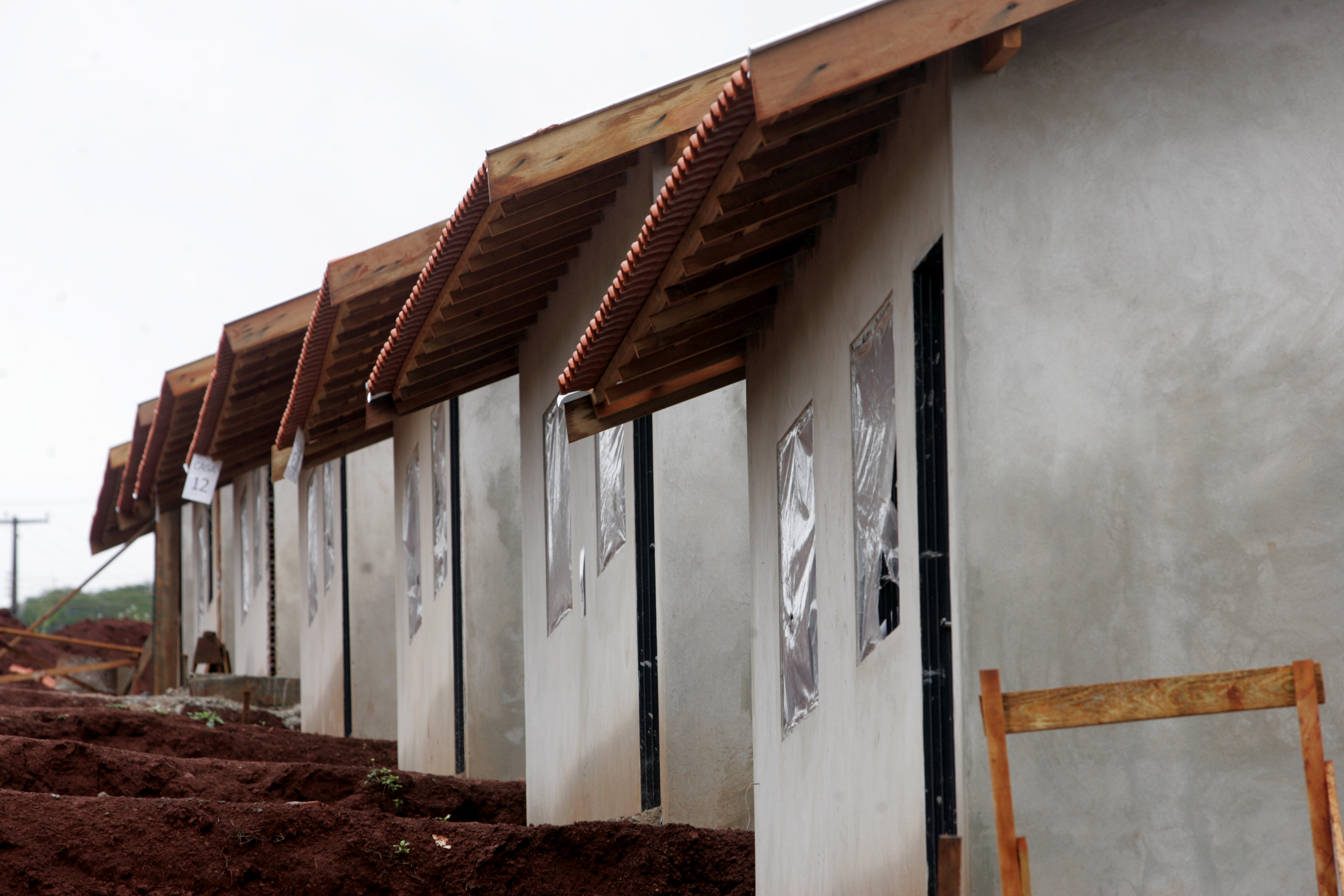 Casas de Londrina do programa do governo: transformação com Michel Temer. | Roberto Custódio/Jornal de Londrina