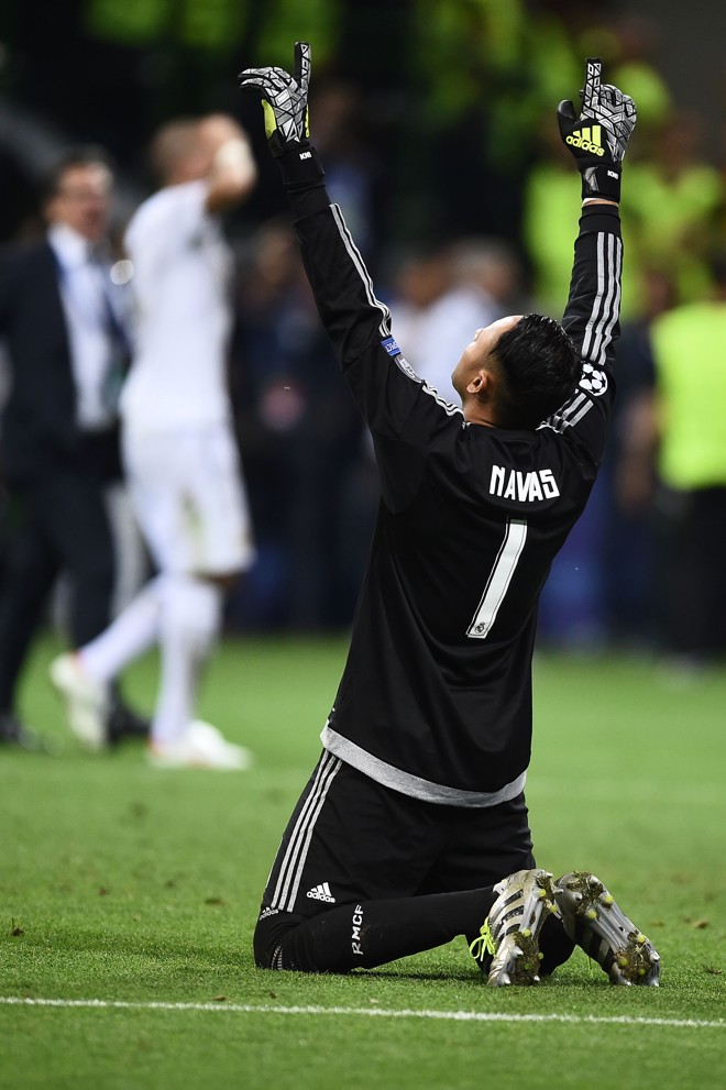 Goleiro costa-riquenho foi contratado pelo Real depois da Copa do Mundo no Brasil | FILIPPO MONTEFORTE/AFP