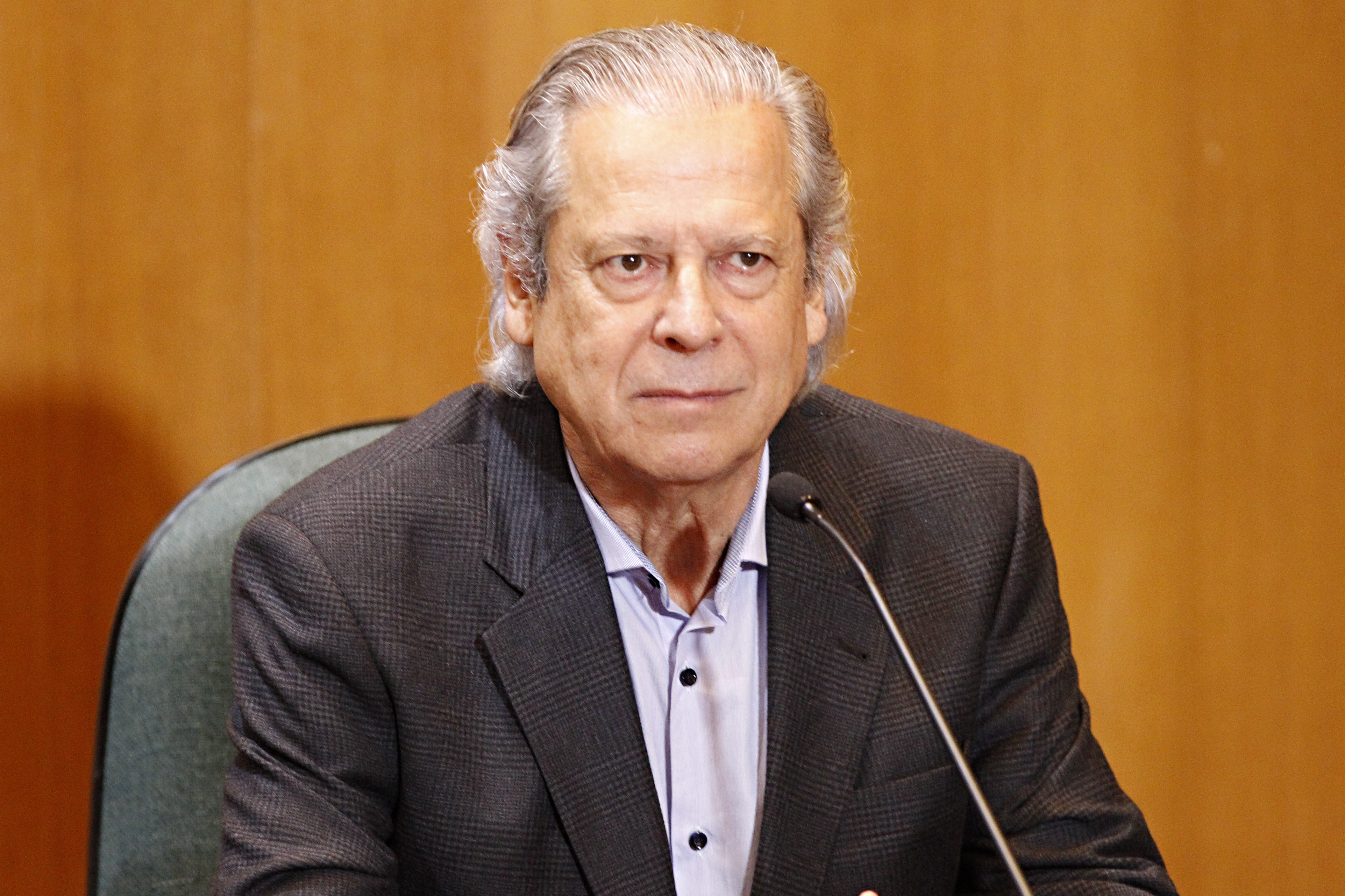 Dirceu foi condenado na semana passada por Sergio Moro a 23 anos e 3 meses de prisão. | Aniele Nascimento/Gazeta do Povo
