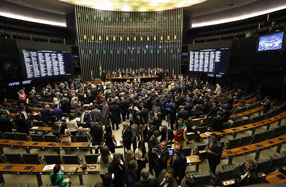 Plenário da Câmara: deputados investigados no STF negam acusações. | Antonio Augusto/Câmara dos Deputados