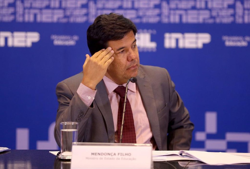 O ministro Mendonça Filho informou que não haverá cortes no dinheiro para fazer as provas do Enem | Wilson Dias/Agência Brasil