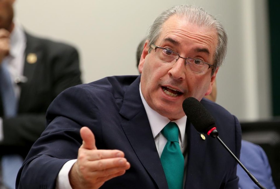 Eduardo Cunha durante depoimento no Conselho de Ética da Câmara na última quinta-feira. | Wilson Dias/Agência Brasil