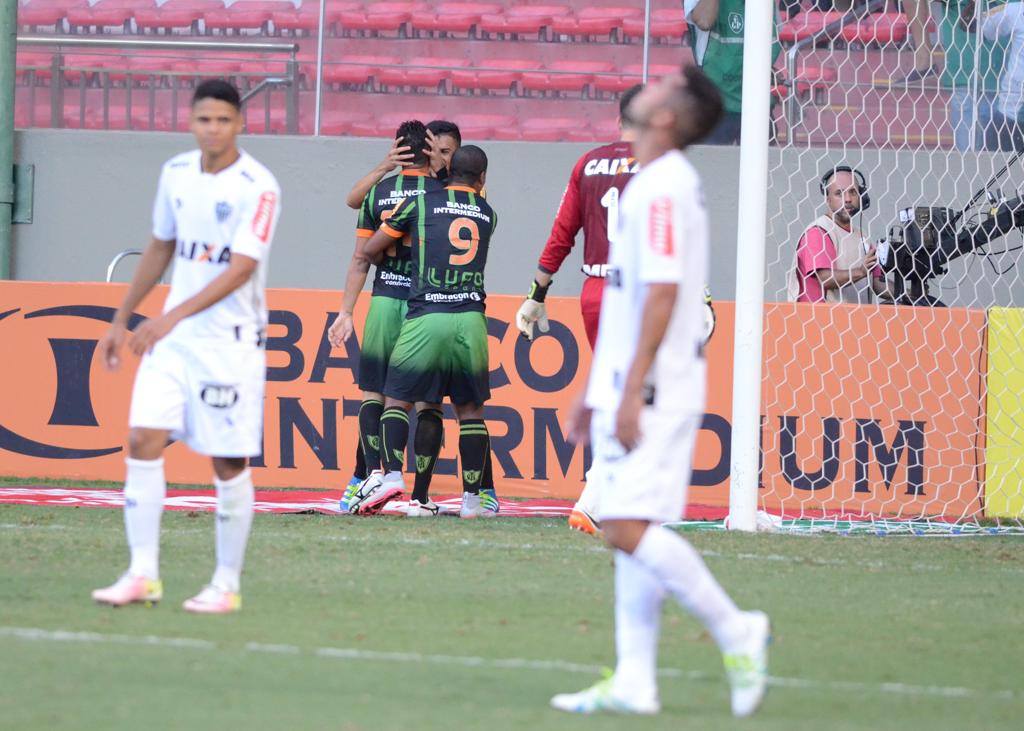 América-MG fez o resultado mais surpreendente deste domingo (1) ao vencer o Atlético-MG. | Araceli Souza
/Folhapress