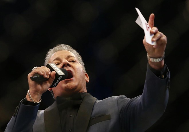 Bruce Buffer, narrador oficial do UFC | 