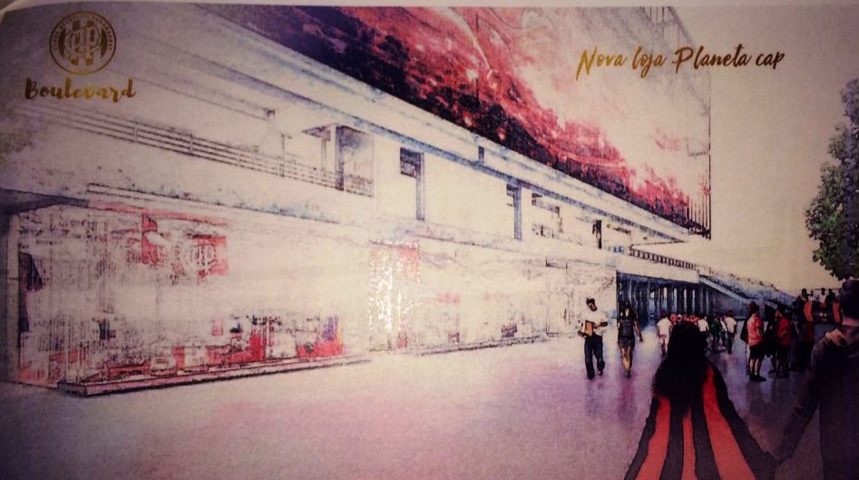 Projeto do boulevard gastronômico da Arena da Baixada | /