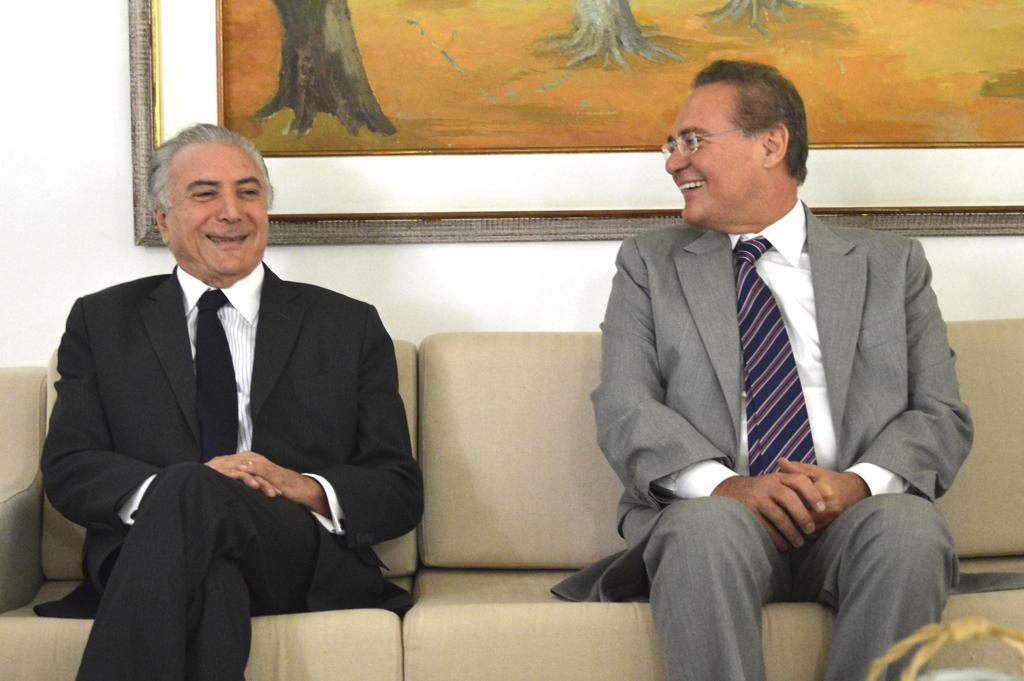Vice-presidente, Michel Temer, e presidente do Senao, Rnan Calheiros, deverão se encontrar ainda na tarde desta terça-feira (10) | Antonio Cruz/Agência Brasil