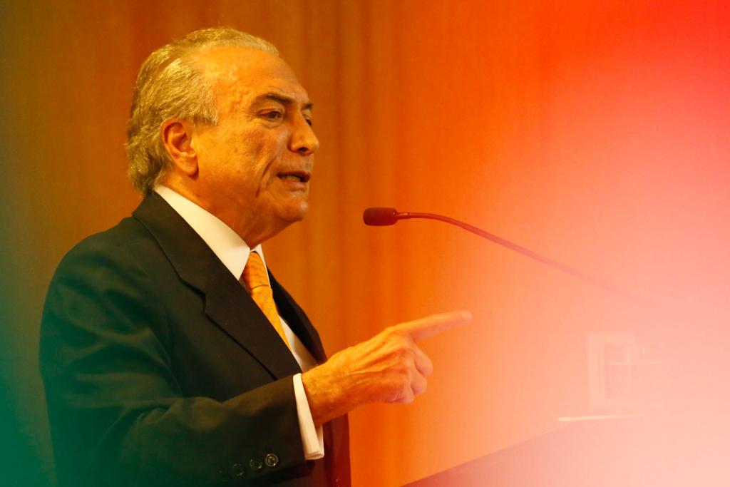 Alguns colegas de PMDB de Michel Temer são alvo da Operação Lava Jato. | ASCOM/VPR