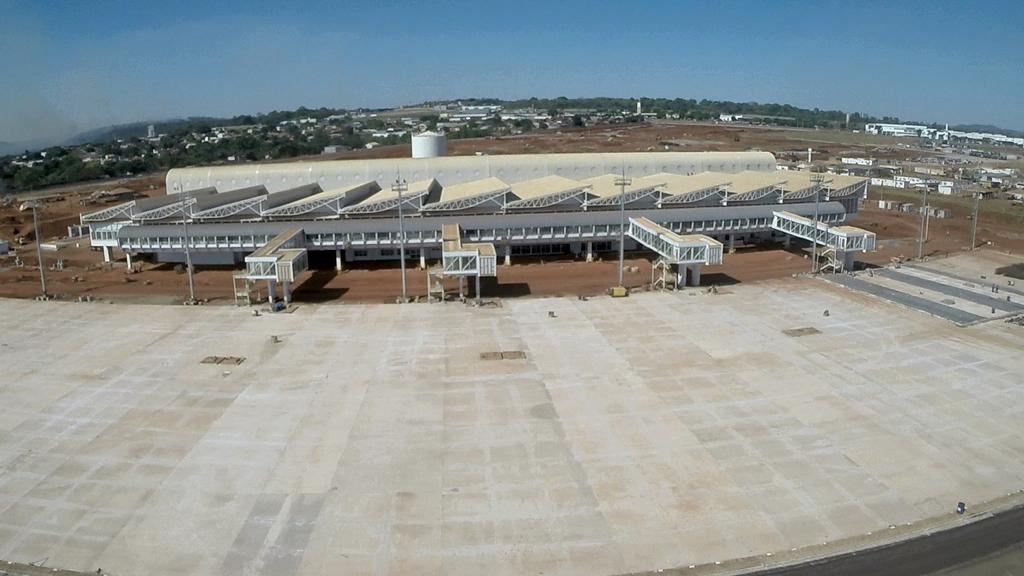 Novo terminal de passageiros do aeroporto de Goiânia. | Divulgação/Infraero