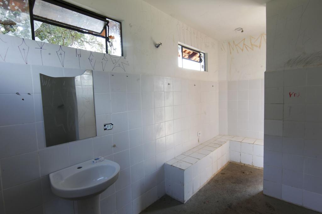 Vestiário no bosque Aníbal Cury | Aniele Nascimento/Gazeta