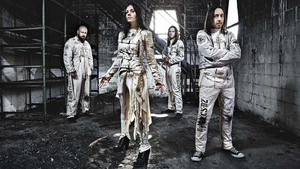 A banda italiana de metal Lacuna Coil. | Alessandro Olgiati/Divulgação