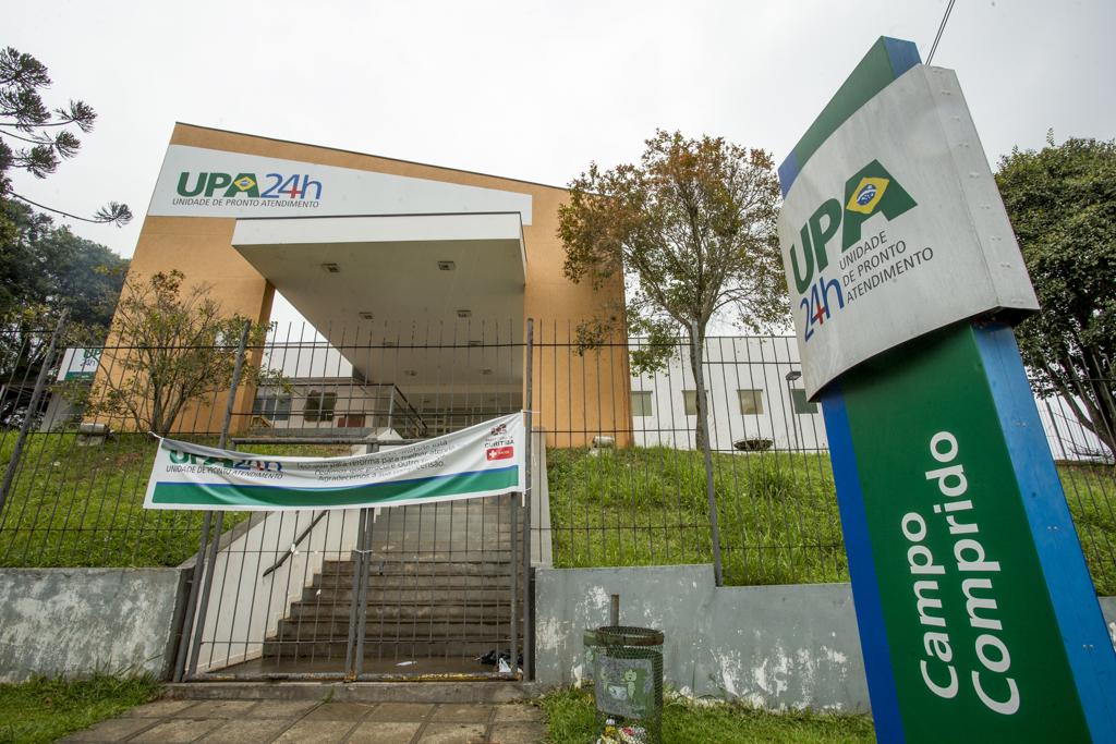 UPA do Campo Comprido foi fechada no começo de abril para revitalização e deve voltar a atender somente em julho | Hugo Harada/Gazeta do Povo