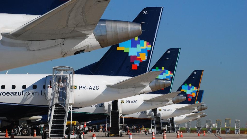 Em 2016, aviação brasileira deve ter sua primeira retração desde 2003 | Gianfranco Panda Beting/Azul Linhas Aéreas