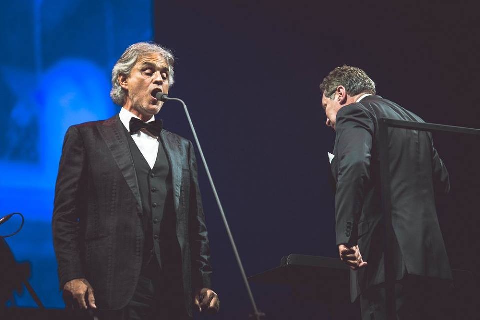 Data para a apresentação de Andrea Bocelli em Curitiba deve ser outubro. | Reprodução Facebook Andrea Bocelli