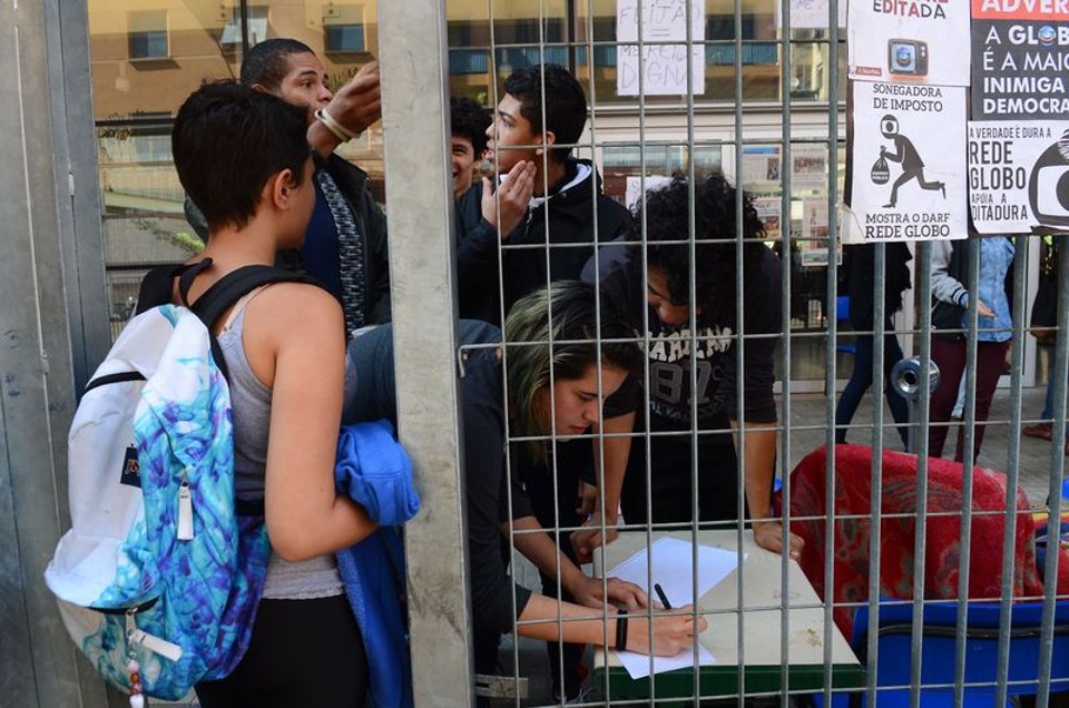 Estudantes ocupam prédio do Centro Paula Souza em São Paulo | Rovena Rosa/Agência Brasil