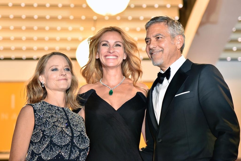 Clooney nesta quinta-feira (12), no Festival de Cannes | LOIC VENANCE/AFP