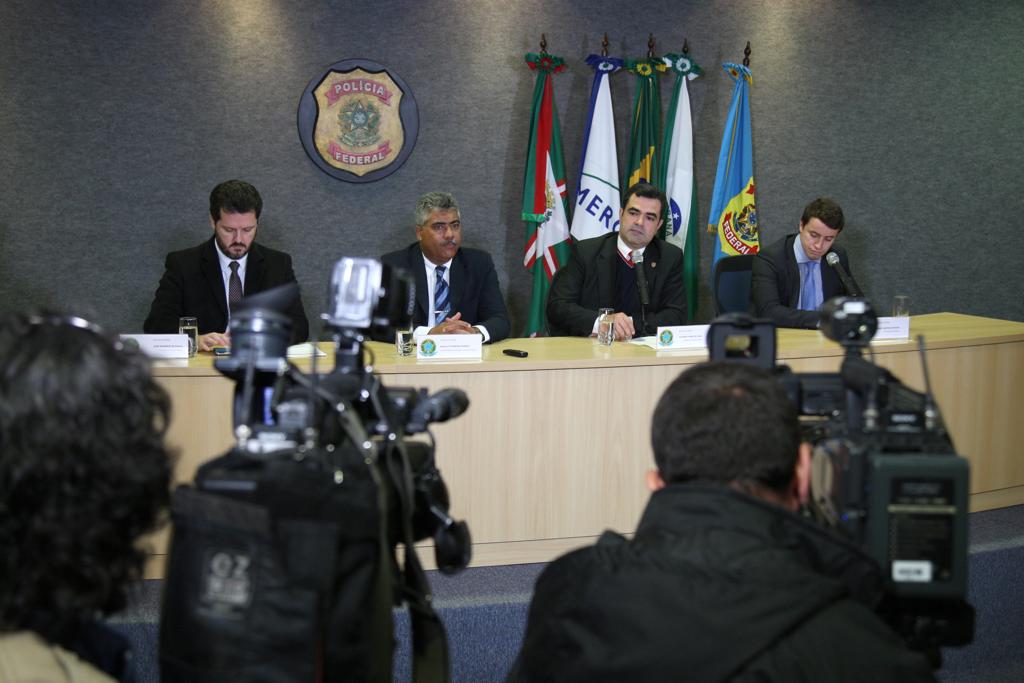 Coletiva de imprensa sobre a 29ª fase da Operação Lava Jato | Aniele Nascimento/Gazeta do Povo