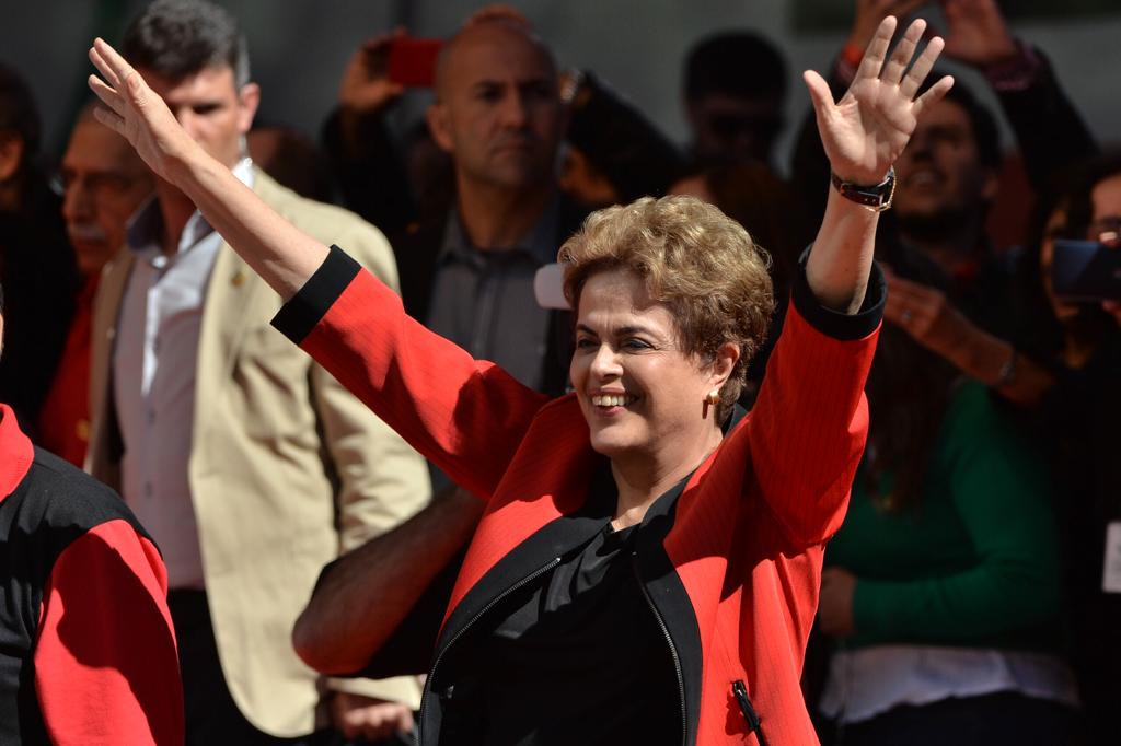 Presidente discursou em evento em comemoração ao Dia do Trabalhador em São Paulo | NELSON ALMEIDA/AFP