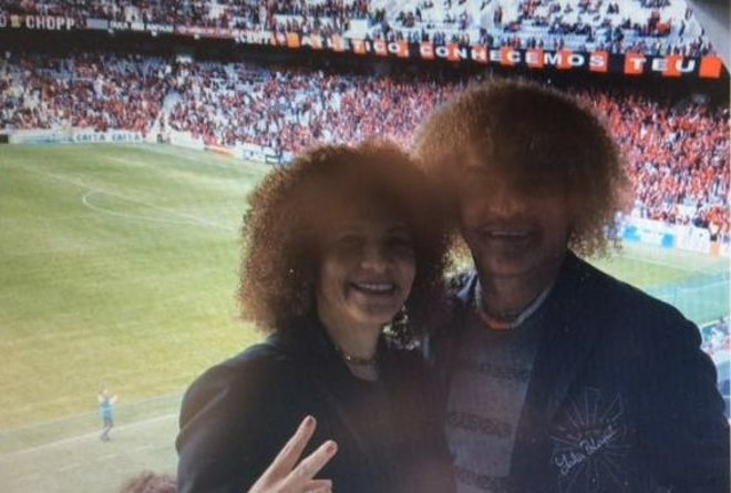 Reprodução da foto tirada pelo jogador na sua conta do Twitter. | /