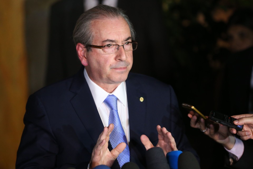 Cunha, apesar de afastado da Câmara, será interlocutor de Temer com deputados. | Fabio Rodrigues Pozzebom/Agência Brasil