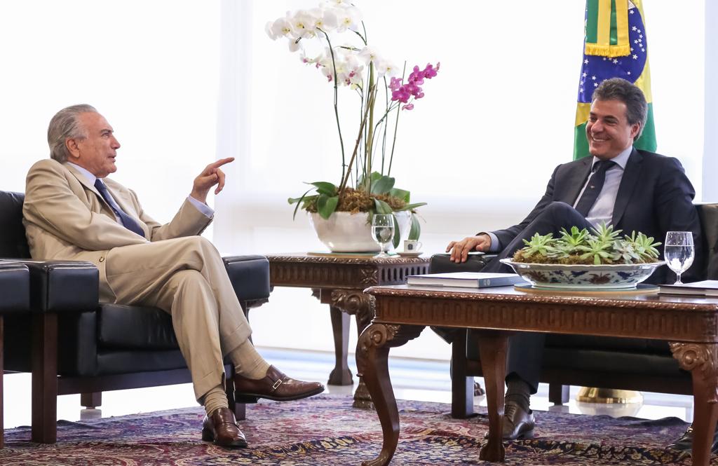 Governador do Paraná Beto Richa teve agenda cheia em Brasília nesta quarta-feira (18). | Marcos Corrêa/PR