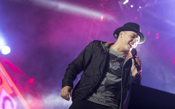 Wesley Safadão em ação na Pedreira | Marcelo Andrade/Gazeta do Povo