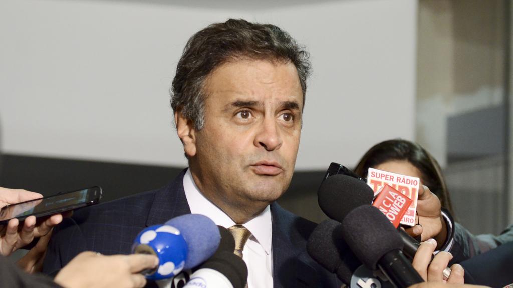 Aécio é acusado de atuar para maquiar contas do Banco Rural durante CPI Mista dos Correios. | Ana Volpe/Agência Senado