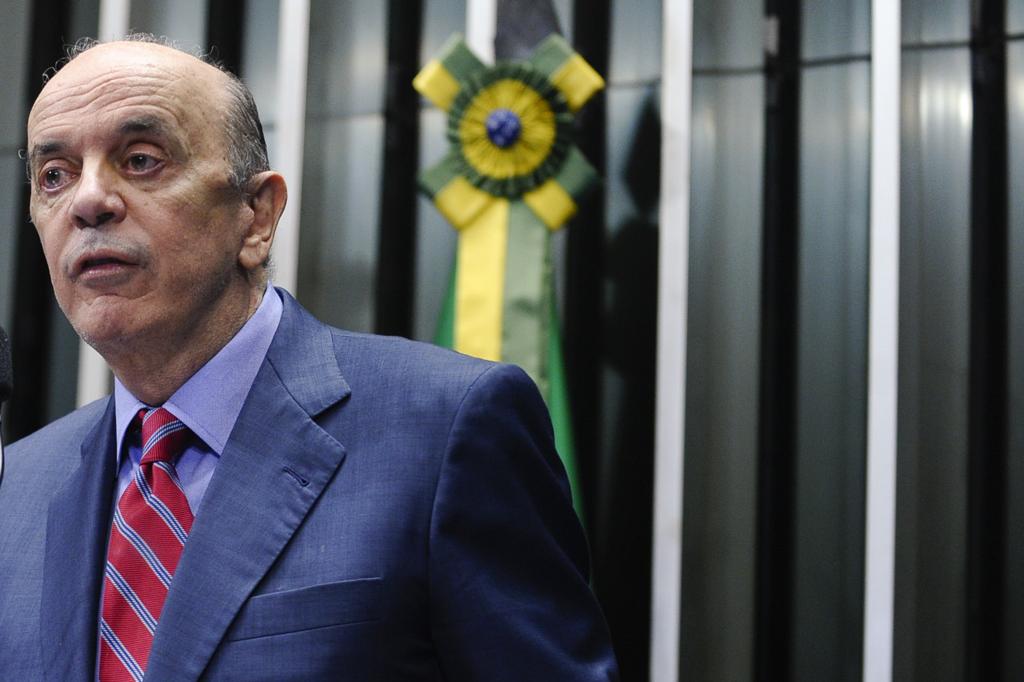 José Serra teve de ser convencido por Temer para aceitar o cargo de ministro das Relações Exteriores. | Moreira Mariz(Agência Senado)/Fotos Públicas