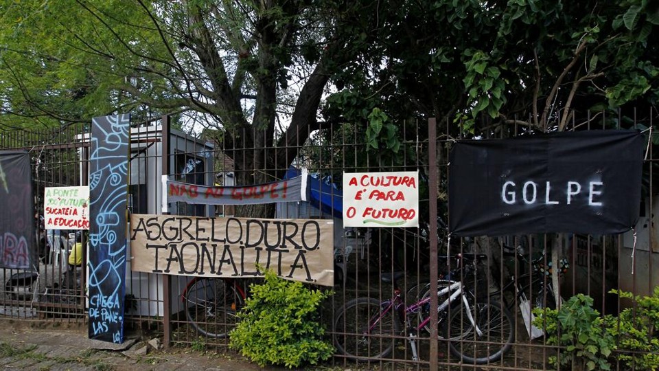 Ocupação do Iphan em Curitiba: prédios ligados ao MinC seguem ocupados em ao menos 18 capitais. | Antônio More/Gazeta do Povo