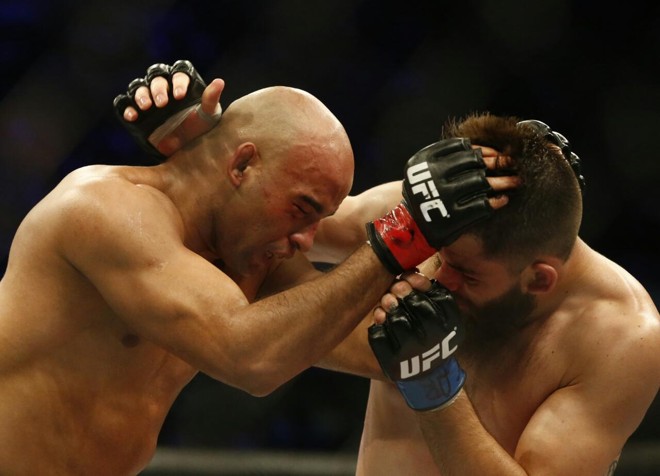 Warlley Alves e Bryan Barberena –âmelhor para o barbudo. | Fotos: Hugo Harada