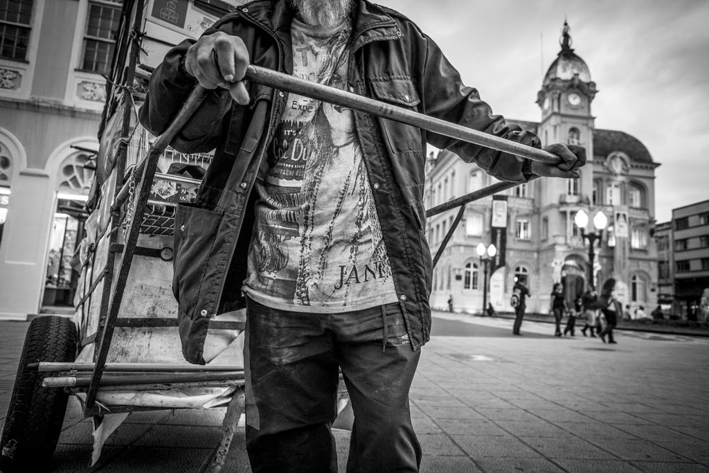 Carrinheiros de Curitiba: em busca de uma definição. | Hugo Harada/Gazeta do Povo