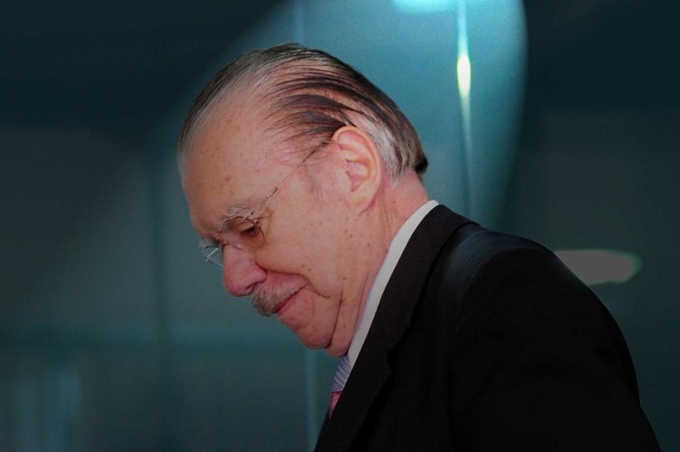Ex-presidente José Sarney foi gravado em conversa com Sérgio Machado, ex-presidente da Transpetro. | Gustavo Lima/Senado