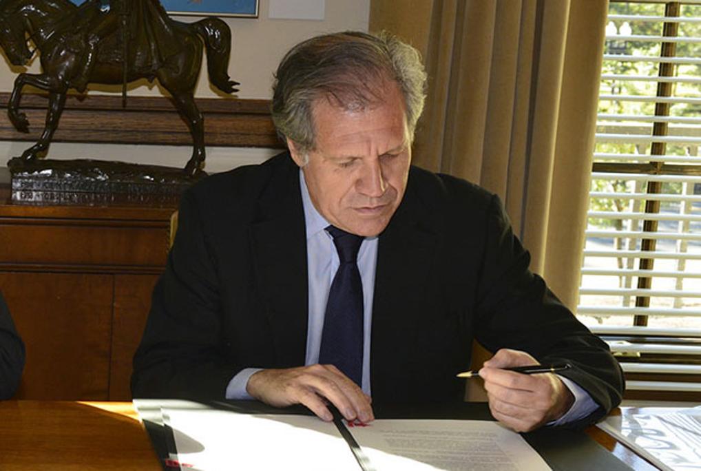 Secretário-geral da OEA, Luis Almagro, havia criticado o processo impeachment no Brasil | Foto: Juan Manuel Herrera/ OEA/Fotos Públicas