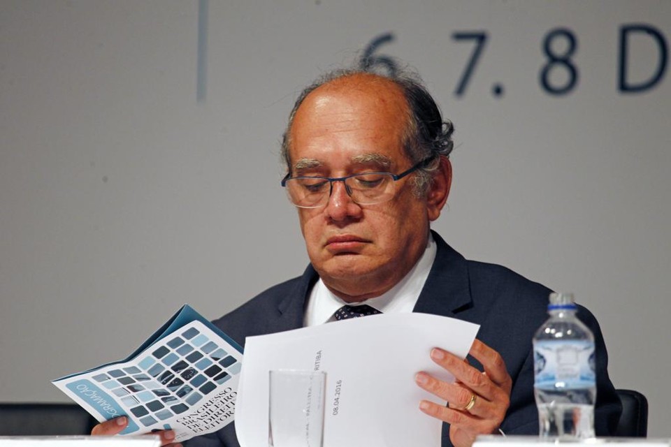 Recém empossado presidente do TSE, Gilmar Mendes declarou que continuará de olho nas contas da campanha de Dima à presid~ncia | Antônio More/Gazeta do Povo