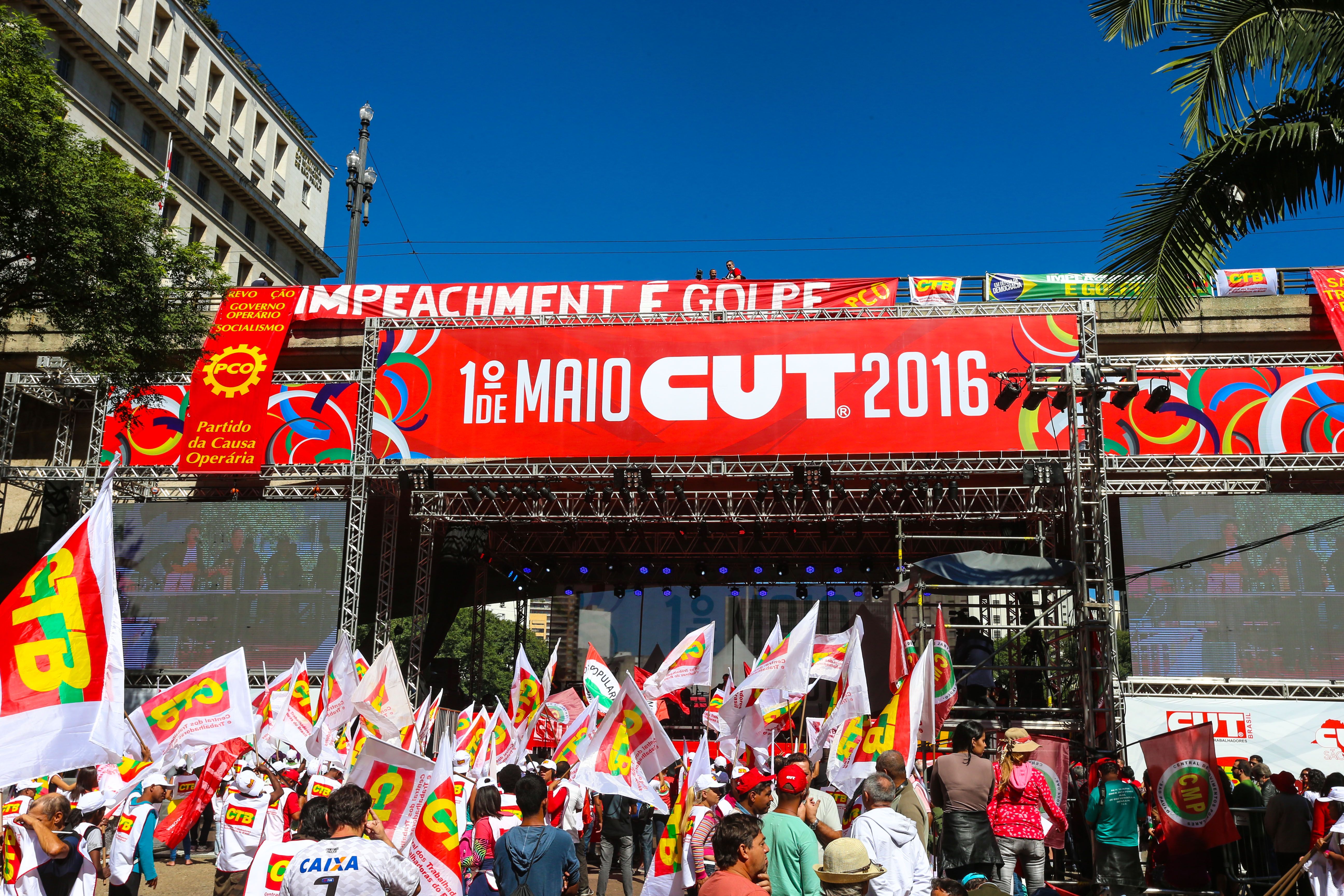Evento da CUT em São Paulo | Paulo Pinto / Agência PT