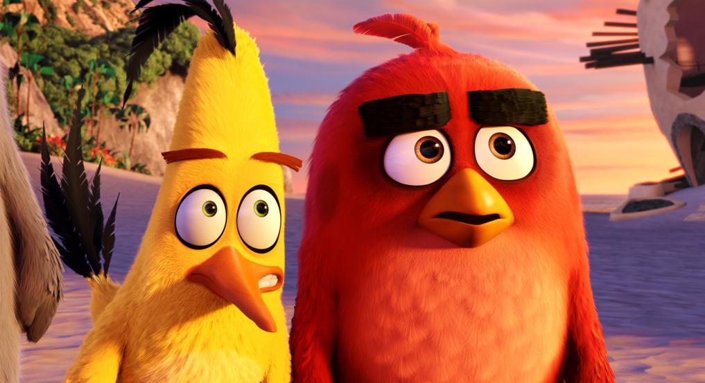 Personagens são dublados por Fábio Porchat (o pássaro amarelo, Chuck) e Marcelo Adnet (Red, o protagonista) | Rovio Animation/