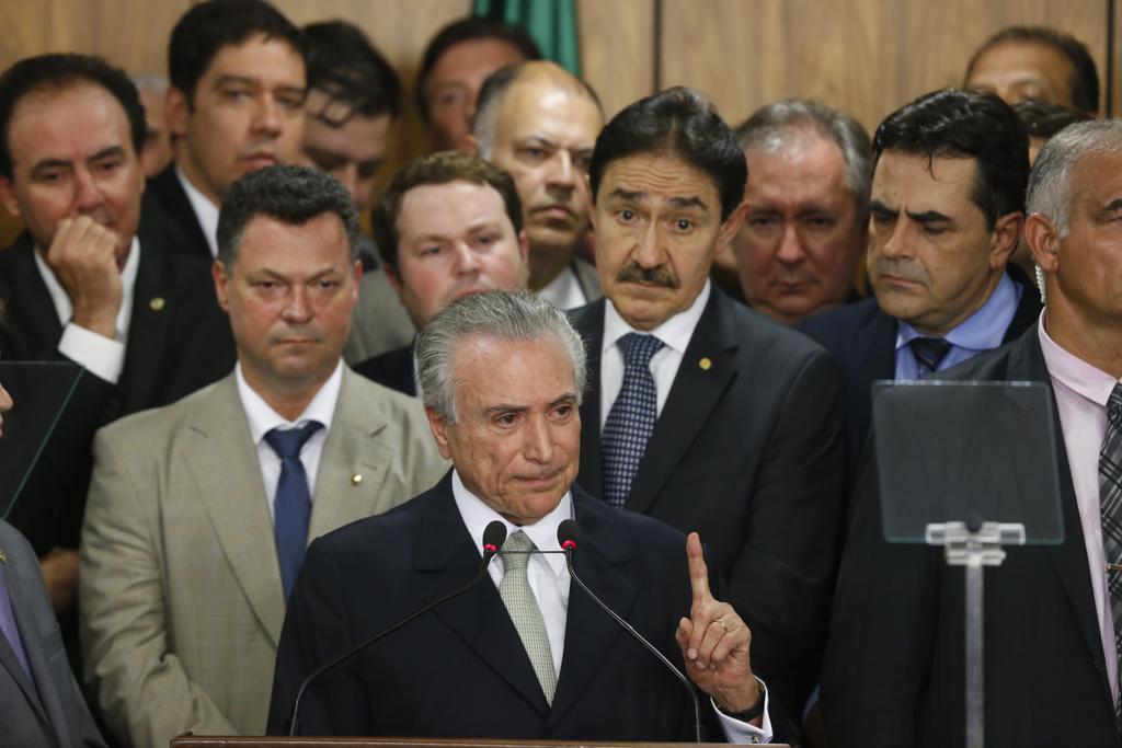 Michel Temer disse que é preciso diálogo nesse momento. | Pedro Ladeira/Folhapress